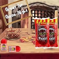 Vista 9 de Kit de pepinillos Tiktok Chamoy con dulces, incluye salsagheti Skwinkles, Lucas Gusano y mucho más de Ma Lit Candy