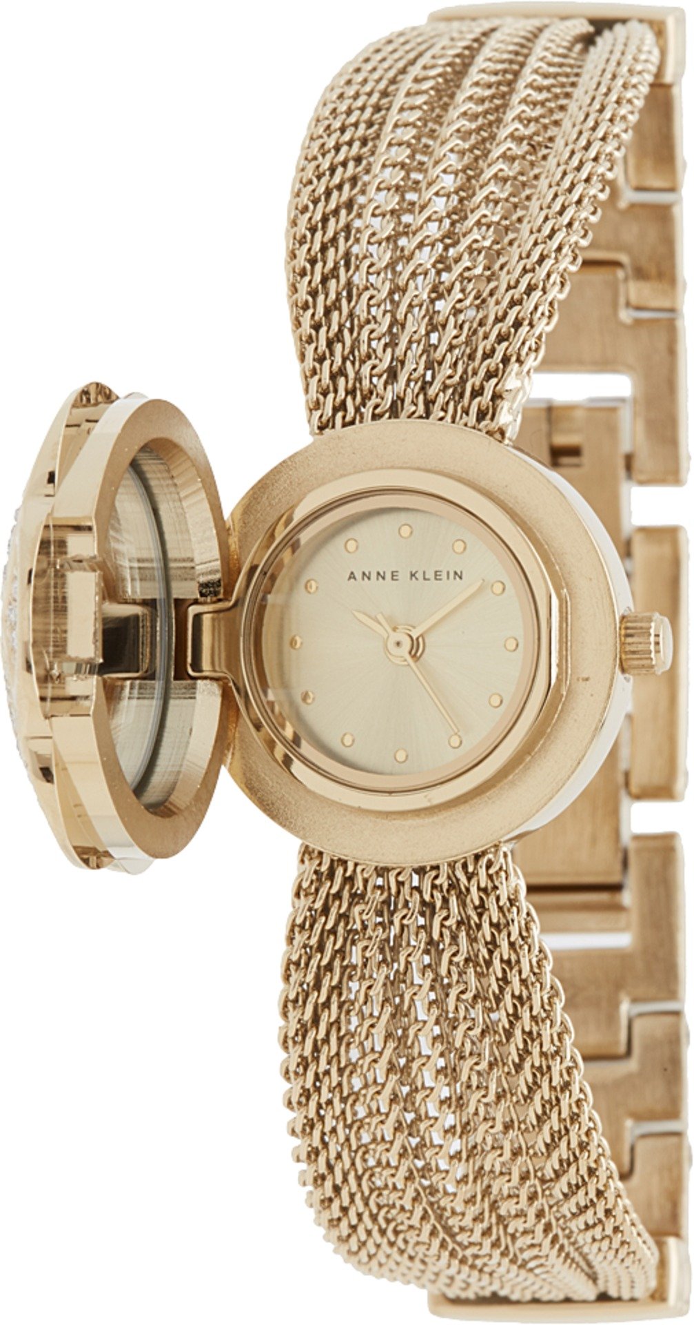 Anne Klein Womens AK1046CHCV Premium Crystal-Accented Watch product thumbnail 2