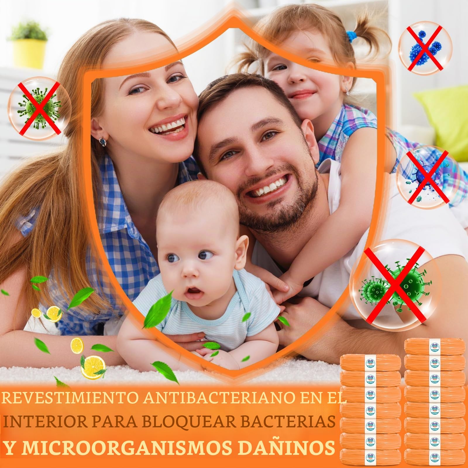 15 Piezas Recambios Cubos de Pañales, Película Engrosada Con Buena Hermeticidad Y Resistente A Los Olores, Adecuada Para Tommee Tippee Sangenic Tec, Simplee Sangenic, Twist & Click
