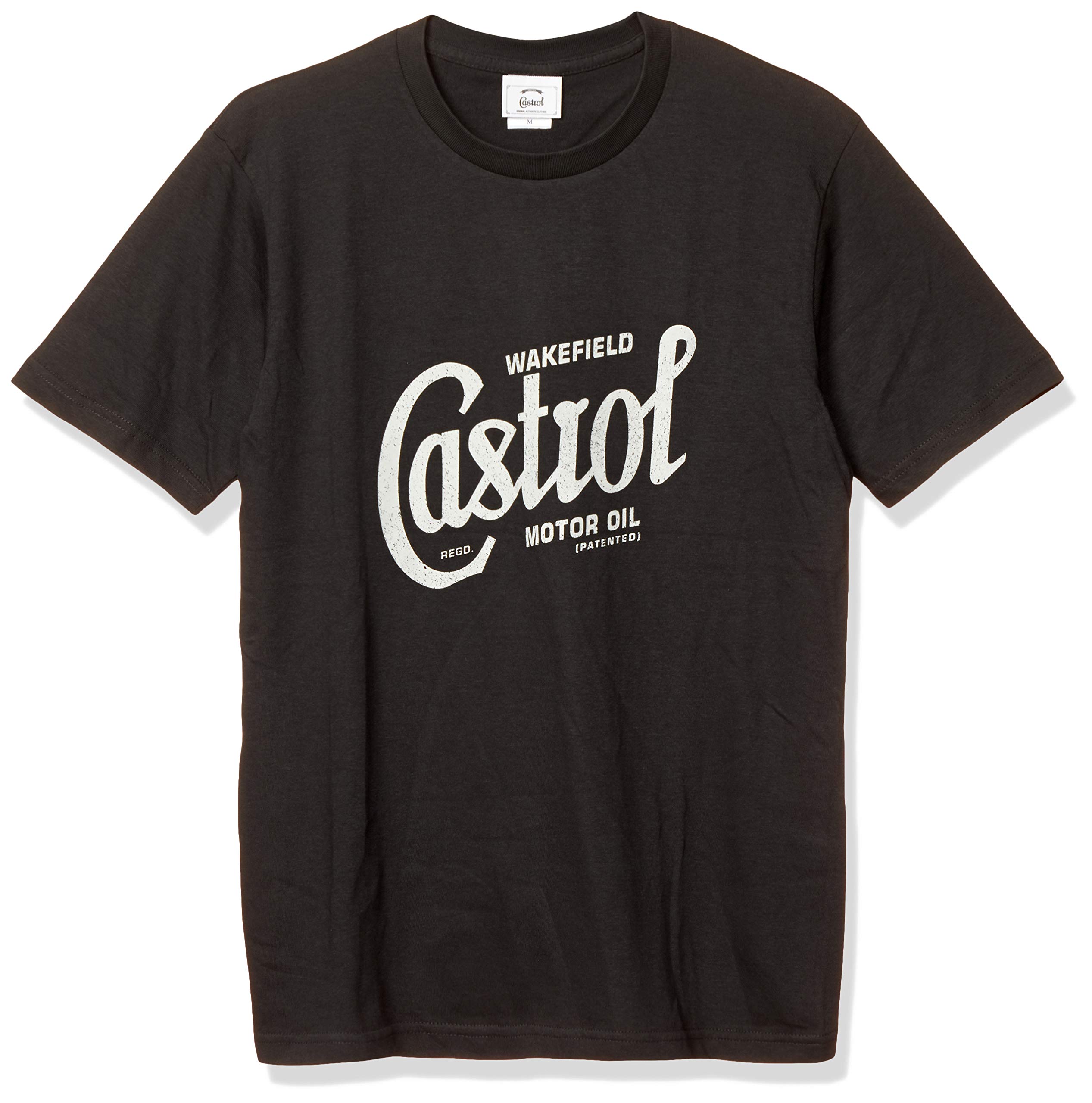 Amazon.co.jp: カストロール オフィシャルグッズ ヘリテージロゴ入り T