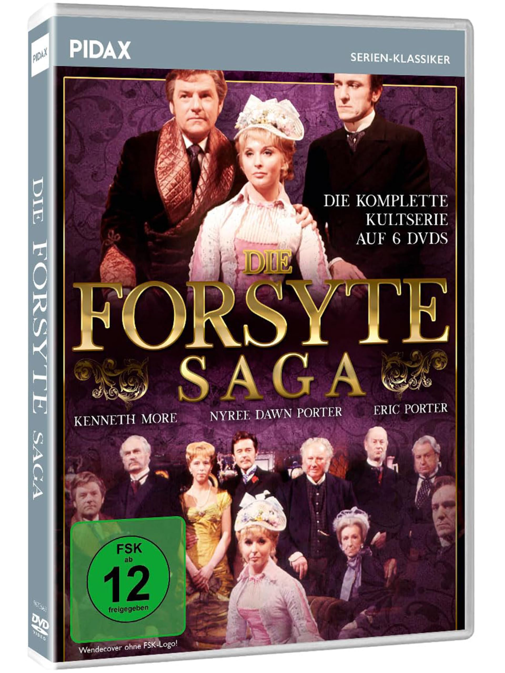 Die Forsyte Saga – Die komplette preisgekrönte Literaturverfilmung über Liebe, Standesdünkel & familiäre Machtspiele [6 DVDs]