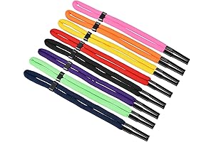 8-Piece Adjustable Sunglasses Straps Floating Foam Glasses Straps