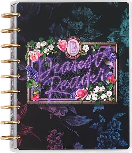 Happy Planner - Agenda de 12 meses encuadernada en disco, enero de 2024 a diciembre de 2024, agenda diaria, semanal y mensual, tamaño clásico,