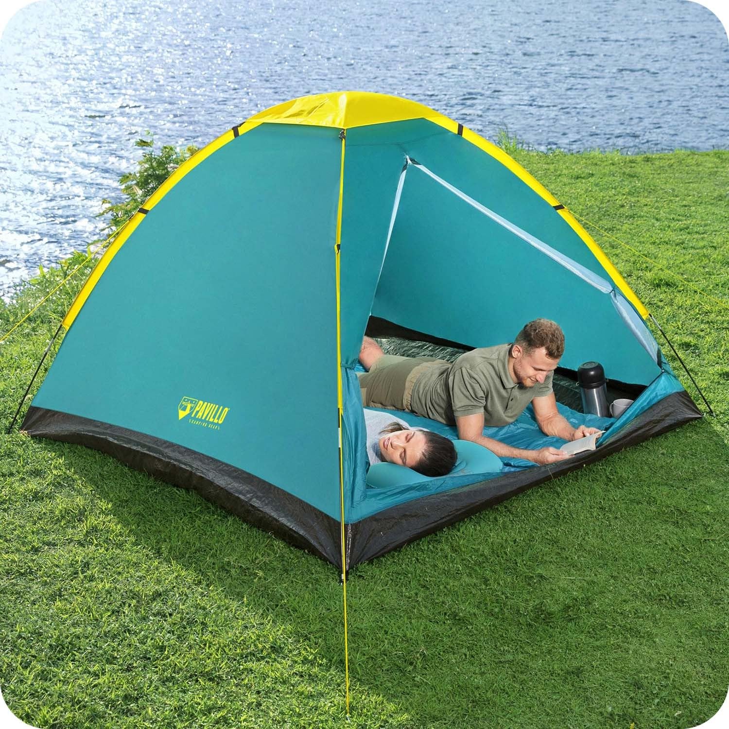 Pavillo Bestway Cool Dome 2 Tent 145 x 205 x 100 cm for 2 People Sports & Outdoors
