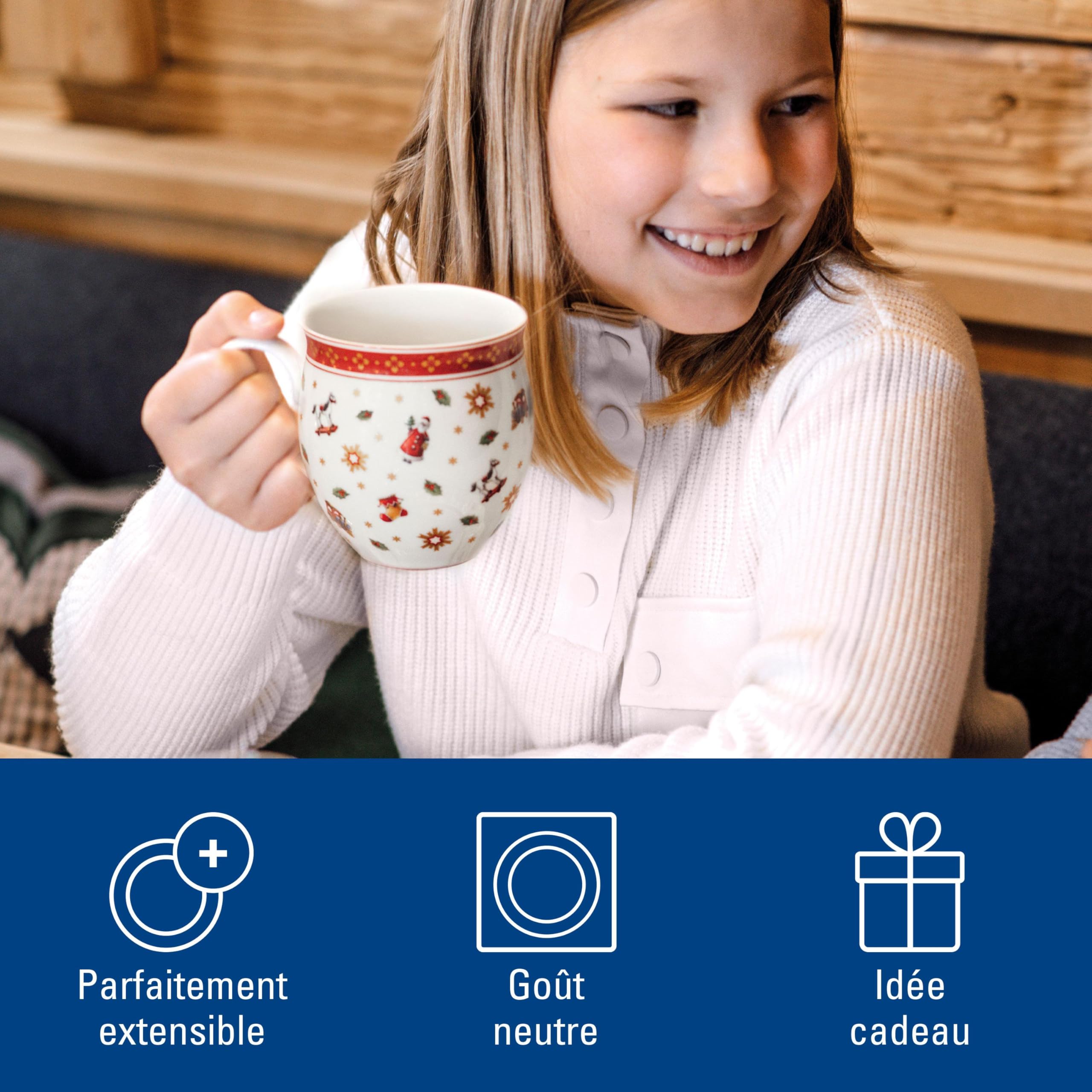 Villeroy & Boch Toy's Delight Gobelet avec anse : Père Noël