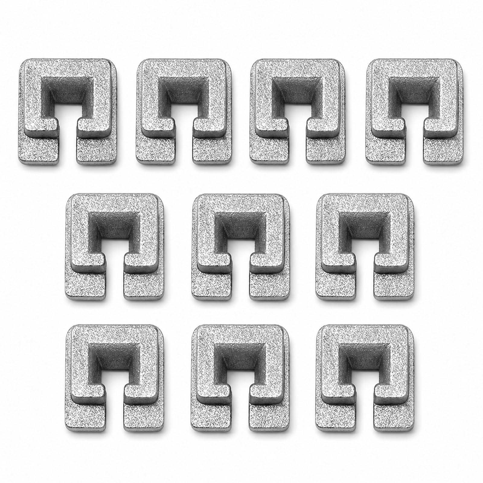 Aluminium Anti-Melting Trimmer Head Eyelets, 10-Pack Heavy Duty Metal Line Feed Sleeves Replacement Parts Compatible with Zenoah Komatsu Style String Trimmer Grass Cutter Brushcutters