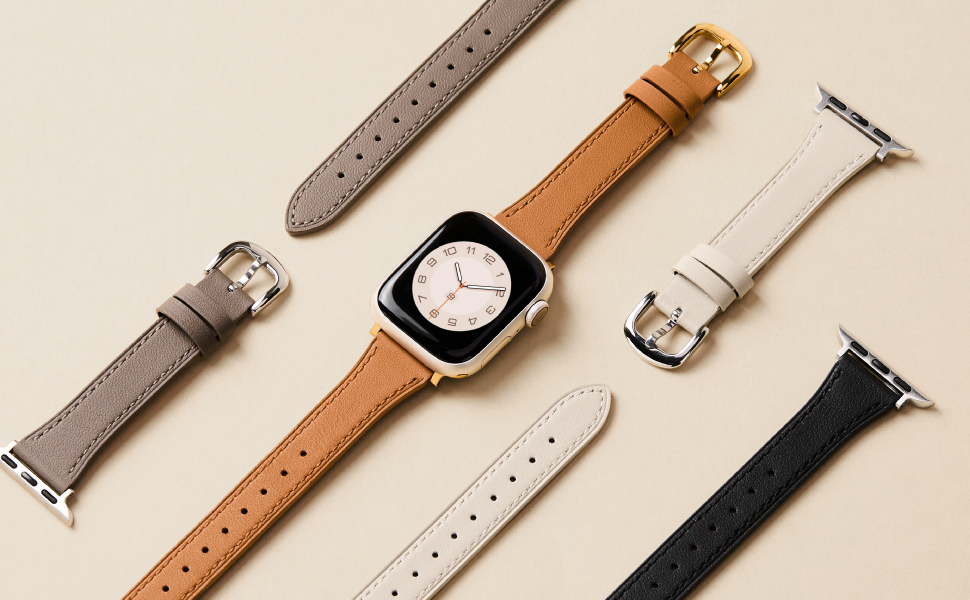 Amazon.co.jp: [Bantkei]コンパチブル アップルウォッチ バンド 本革