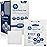 MED PRIDE Sterile Nonstick Gauze Dressing Pads, 12-Ply Cotton, Highly Absorbent, Individually Wrapped for Wound Care and First Aid (2x2 Inch (Pack of 100))