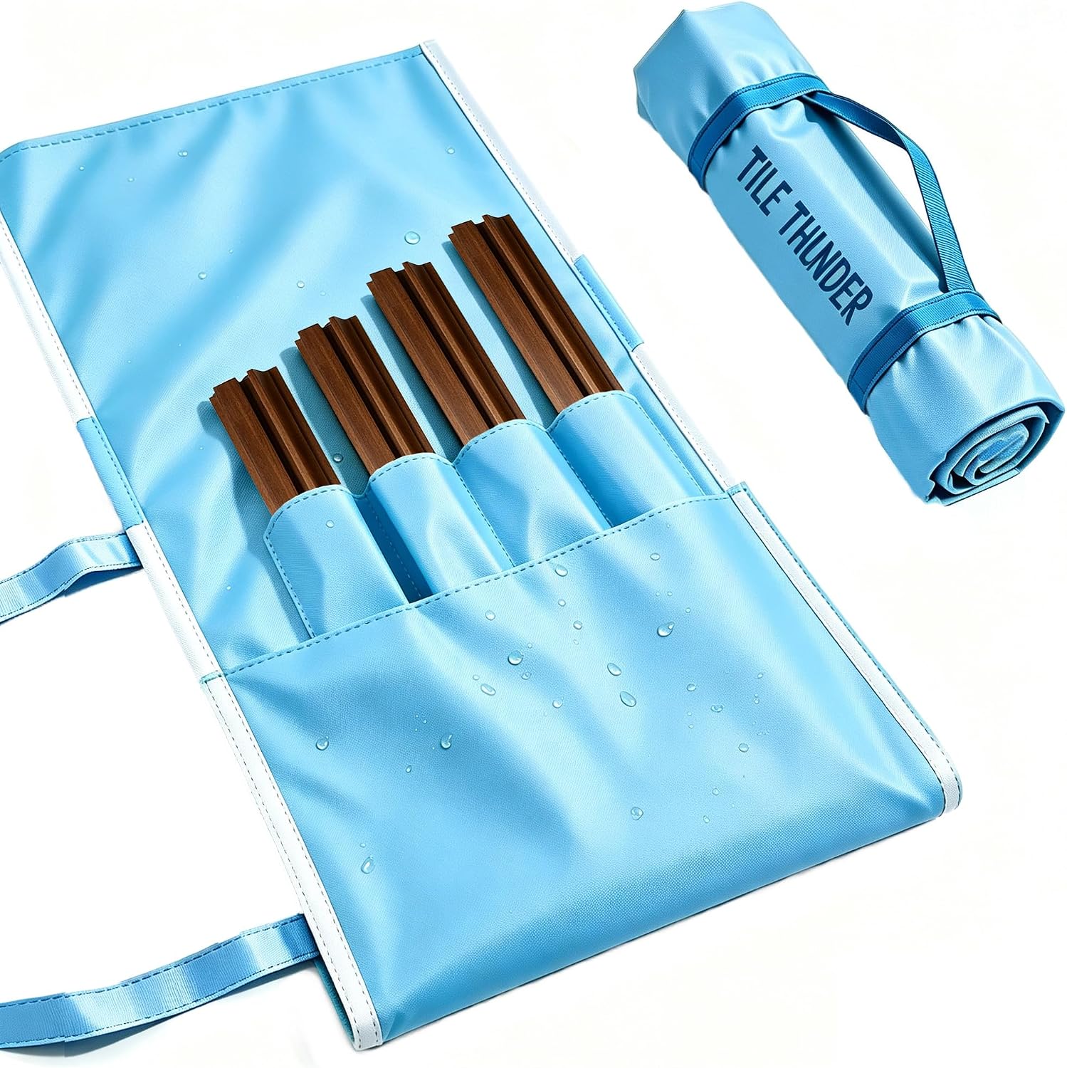 Mahjong Rack Storage Bag, 4‑Compartments Dividers Mah Jong Racks bag