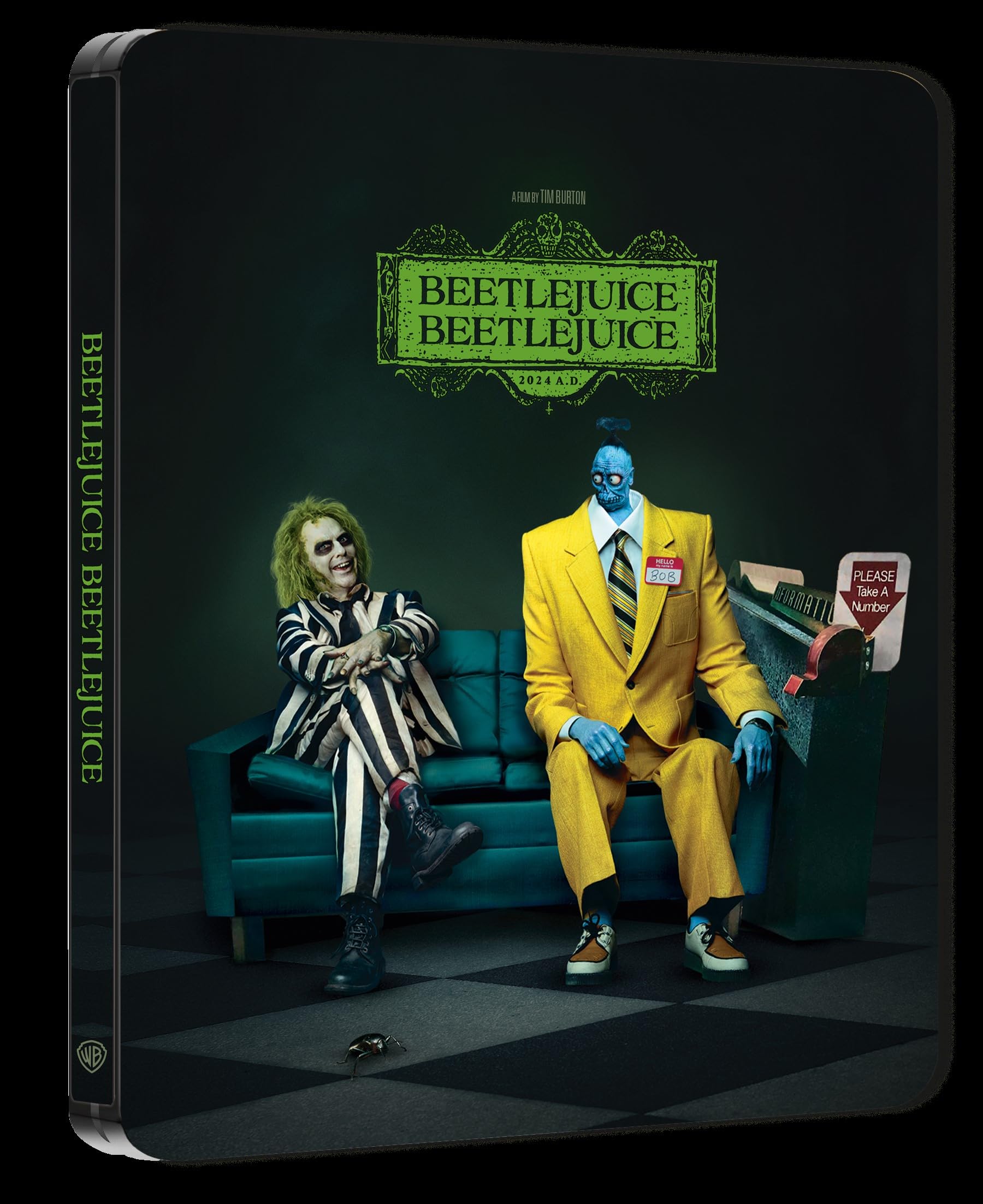 BEETLEJUICE BEETLEJUICE STEELBOOK 2 (4K Ultra HD + Blu-ray)