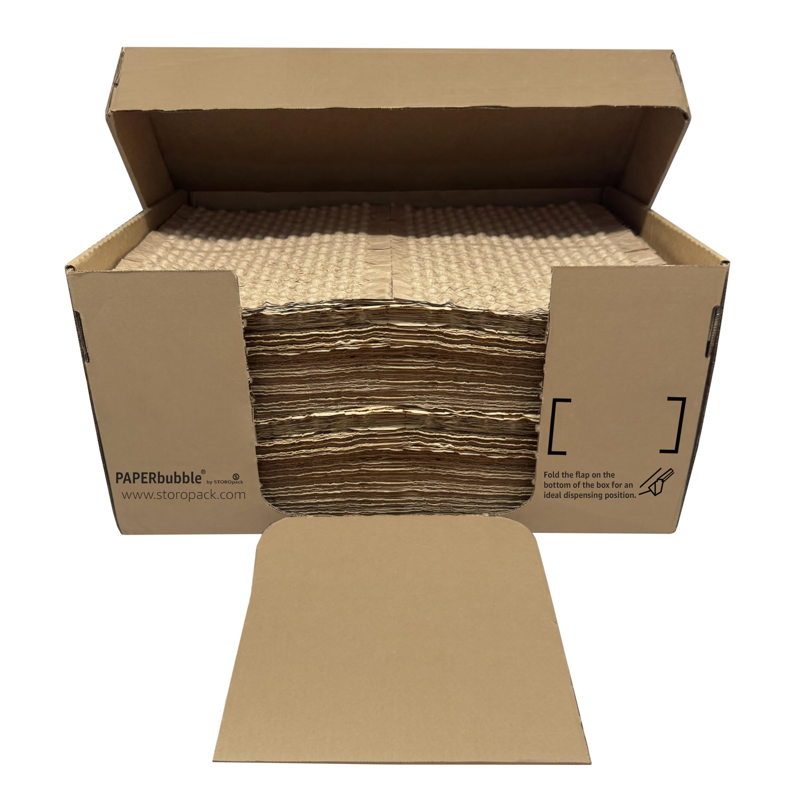 UOFFICE Bubble Paper Sheets., Pack of 9000/1 pallet, Double Sheets/23