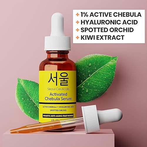Miniatura 8 de SeoulCeuticals Serum Chebula + crema de mucina de caracol - Set antienvejecimiento coreano para el cuidado de la piel