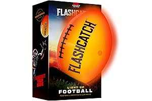 Light-Up, Glow-in-the-Dark Football for 8+ Year-Old Boys
