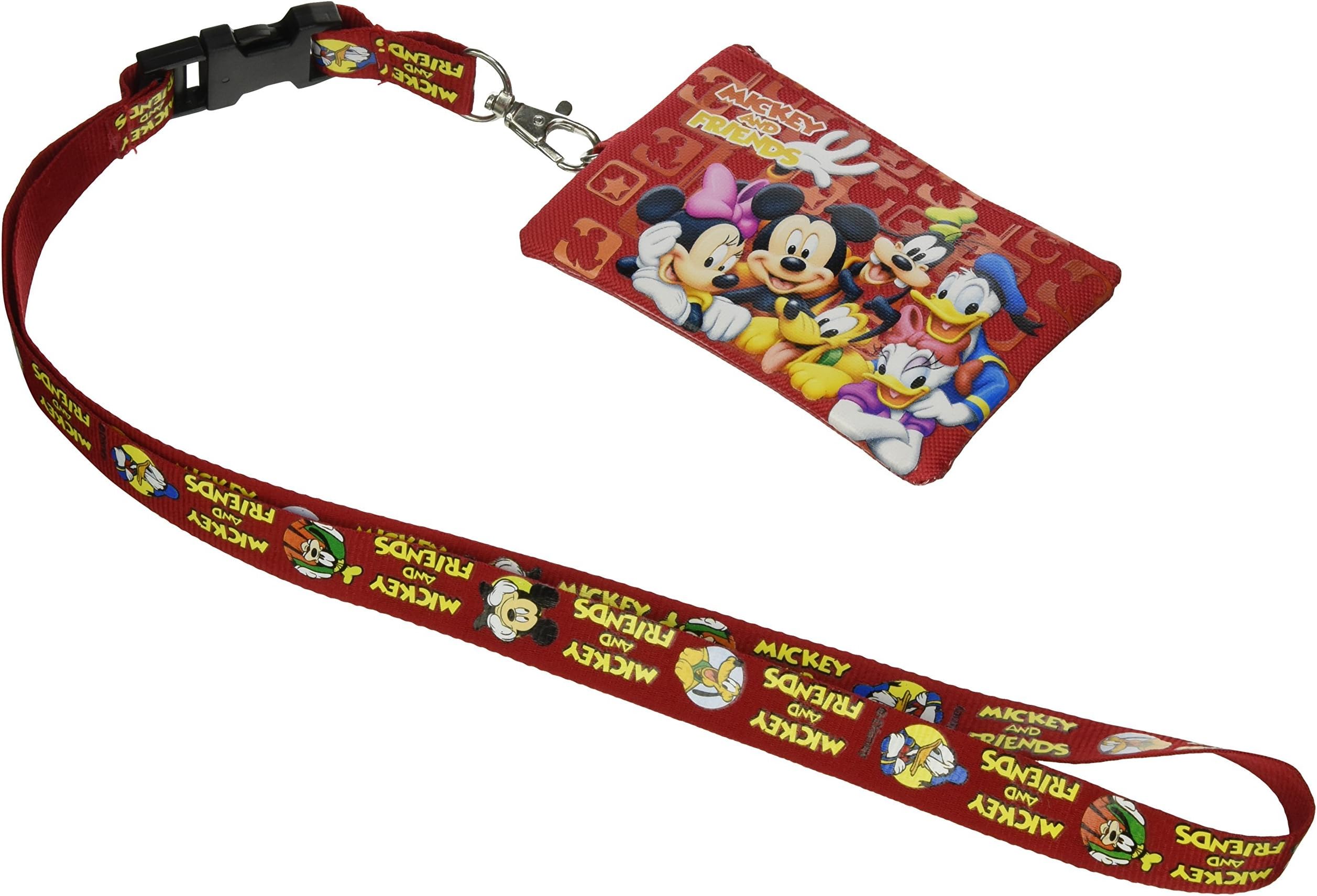 DisneyDisney Mickey Mouse and Friends Lanyard with Detachable Coin Purse