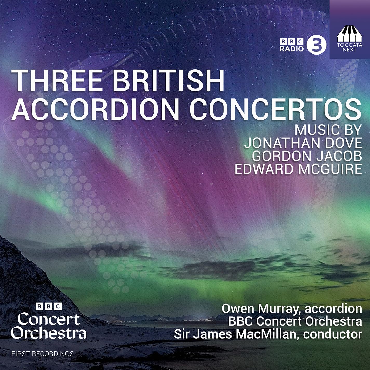 TOCN0016 Owen Murray; Bbc Concert Orchestra; Sir James Macmillan Three British
