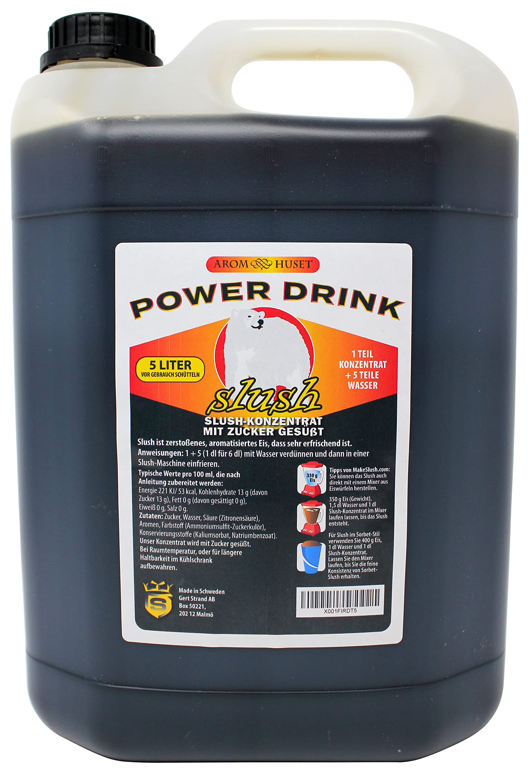 Slushkonzentrat von Aromhuset