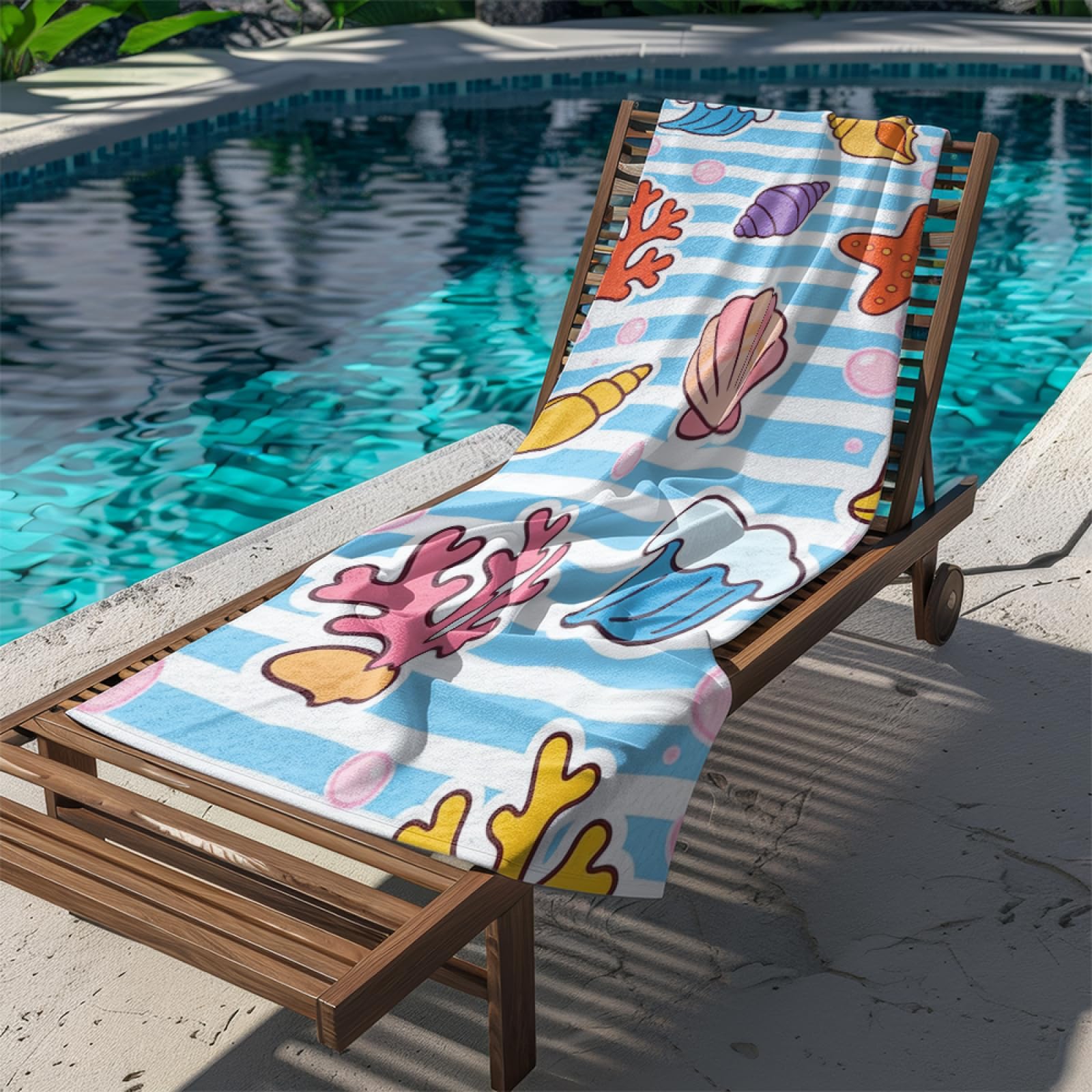 Fouta PlageRose Shell Jaune Conch Modèle Surdimensionné avec Diverses Tailles, Respirante et Portable, Parfaite pour Voyages Sorties Piscine et Usage Extérieur Quotidien 90x160 cm