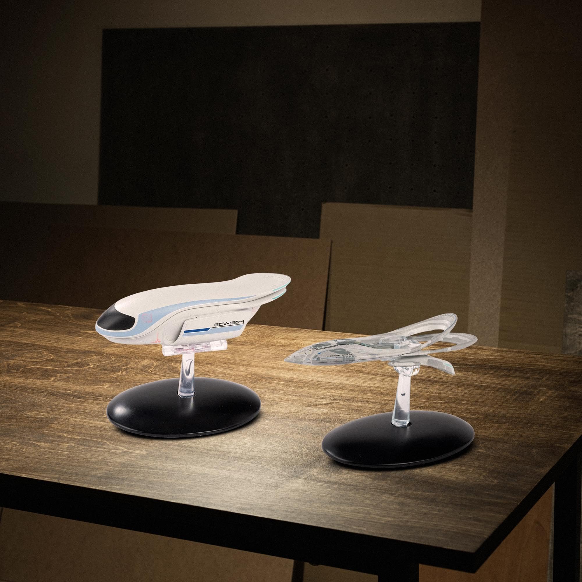 Eaglemoss The Orville 5 Inch Ship Replica Set of 2 Packaging
