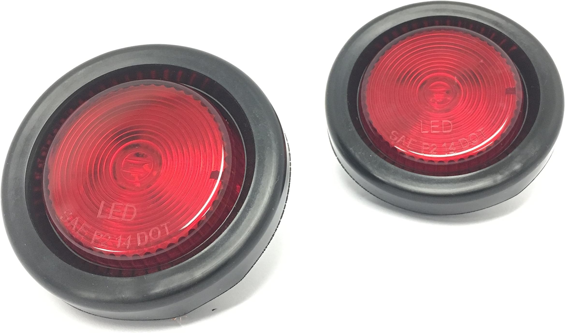 2.5" Round 10 LED Clearance Light [2 In 1 Reflector] [Polycarbonate - Foto 4