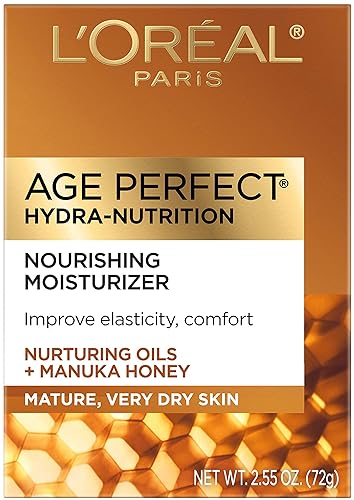 Miniatura 2 de LOreal Paris Skincare Age Perfect Hydra-Nutrition - Crema de día con extracto de miel de manuka y aceites nutritivos crema antienvejecimiento para