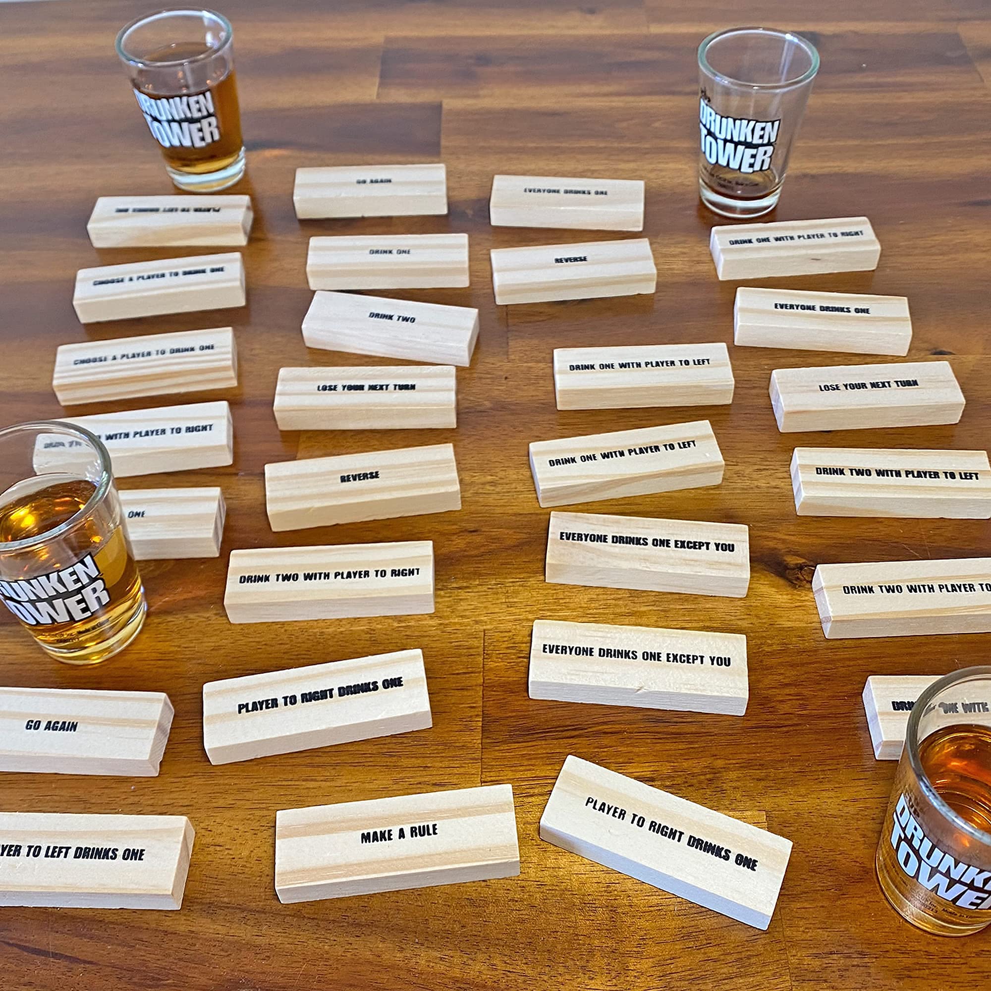 Amazon.com: ICUP iPartyHard - Drunken Tower: The Grab A Piece Adult Drinking  Game : Clothing, Shoes & Jewelry