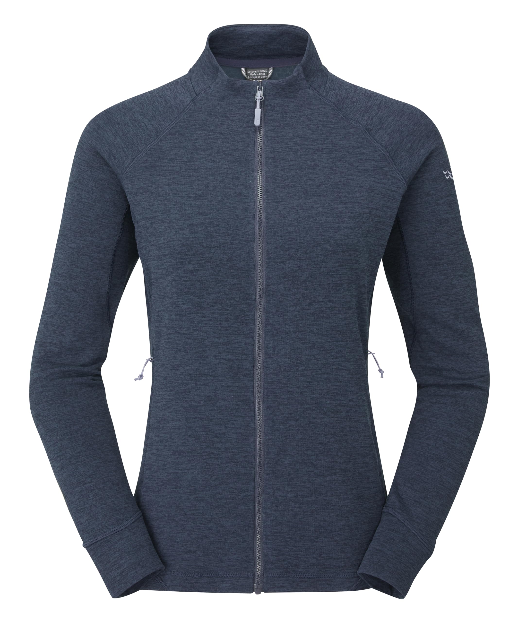 Rab Women's Deep Ink Nexus Jacket - Lightweight Fleece Coat For Hiking, Trekking, & Climbing - X-Small