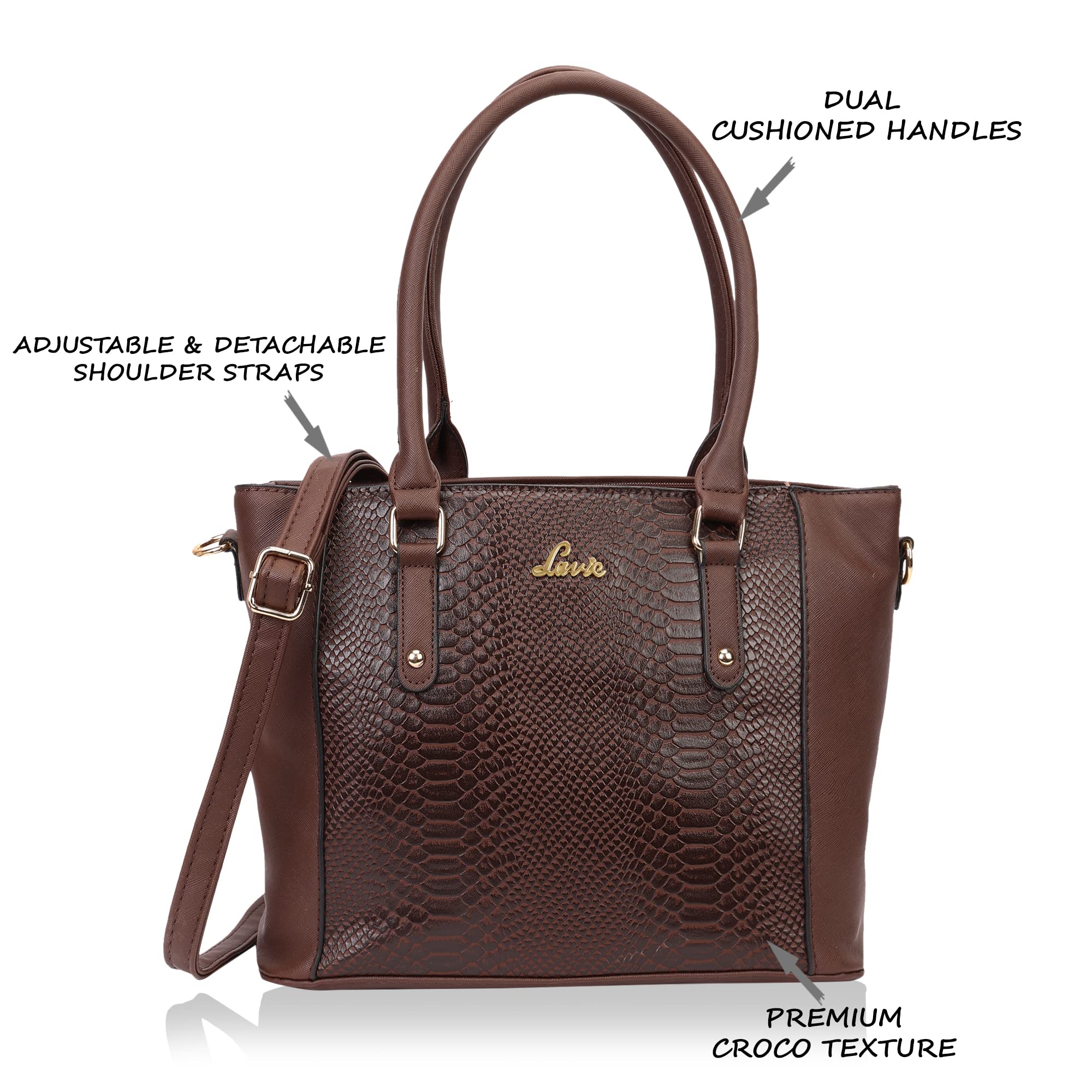 Lavie Women's Horse Tote Handbag for Women | Tote Bag For Work | Ladies purse | Stylish Shoulder Bag | Gift For Woman 1