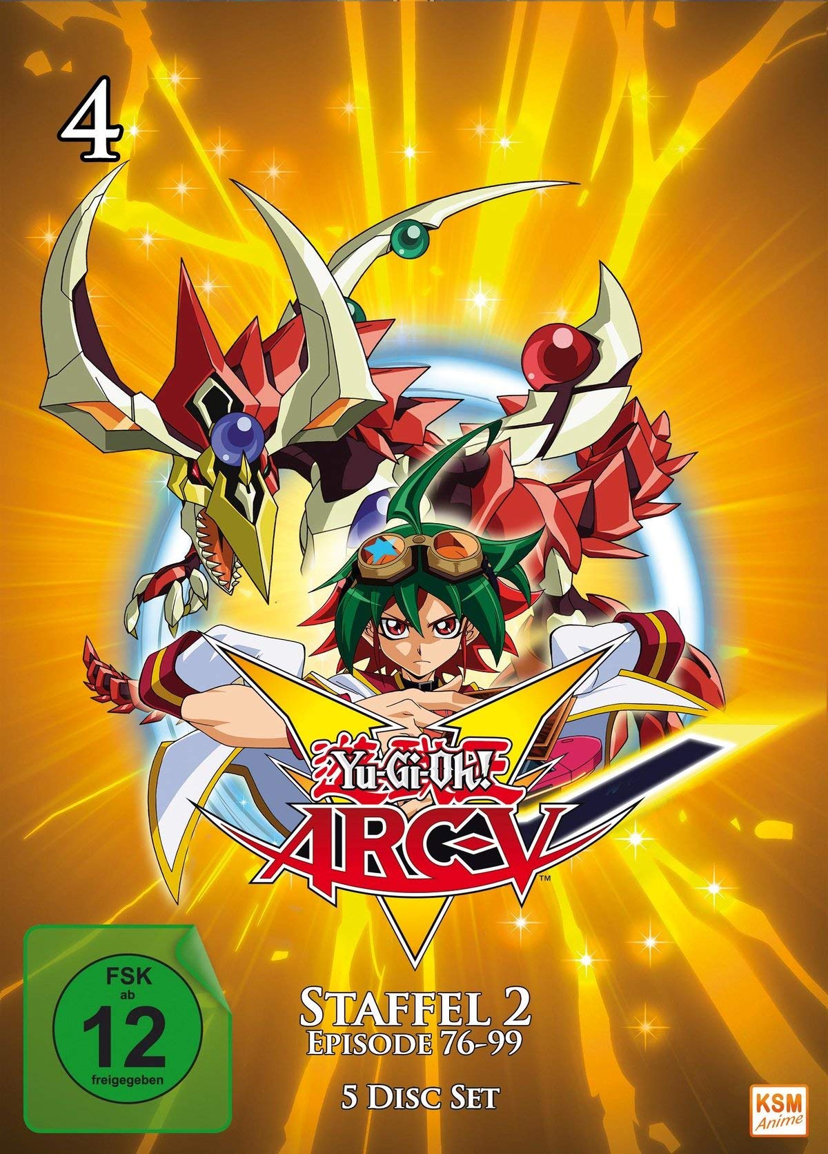 YU-GI-OH! ARC-V-STAFFEL 2 - MO [DVD] [2014]