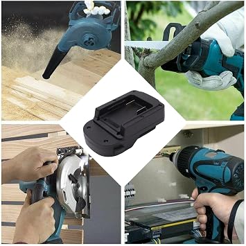Walfront Battery Adapter Power Tool Battery Converter for 20V and 18V Lithium Ion Cordless Tools