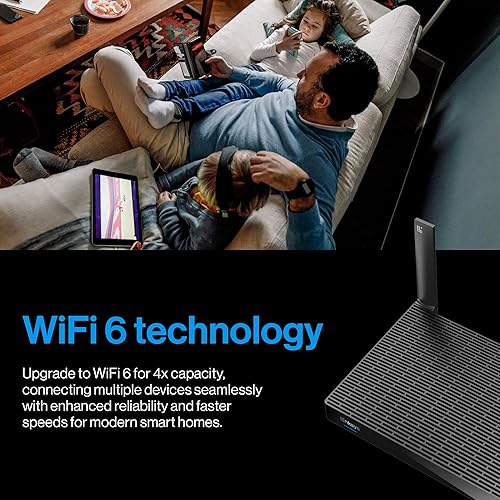Miniatura 7 de Linksys Router Mesh WiFi 6  Conecta más de 35 dispositivos  Hasta 2,700 pies cuadrados  Velocidades de hasta 5.4 Gbps  LN3121-AMZ  Lanzamiento 2024