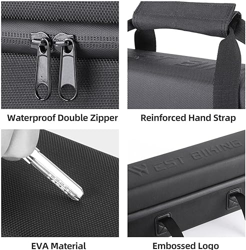 Miniatura 2 de HEGZA Funda de batería para bicicleta eléctrica, bolsa de batería ignífuga de gran capacidad, bolsa segura, accesorios de bicicleta eléctrica