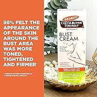 Vista 5 de Palmer's Crema de busto con fórmula de manteca de cacao para el cuidado de la piel durante el embarazo con vitamina E, 4.4 onzas (paquete de 3)