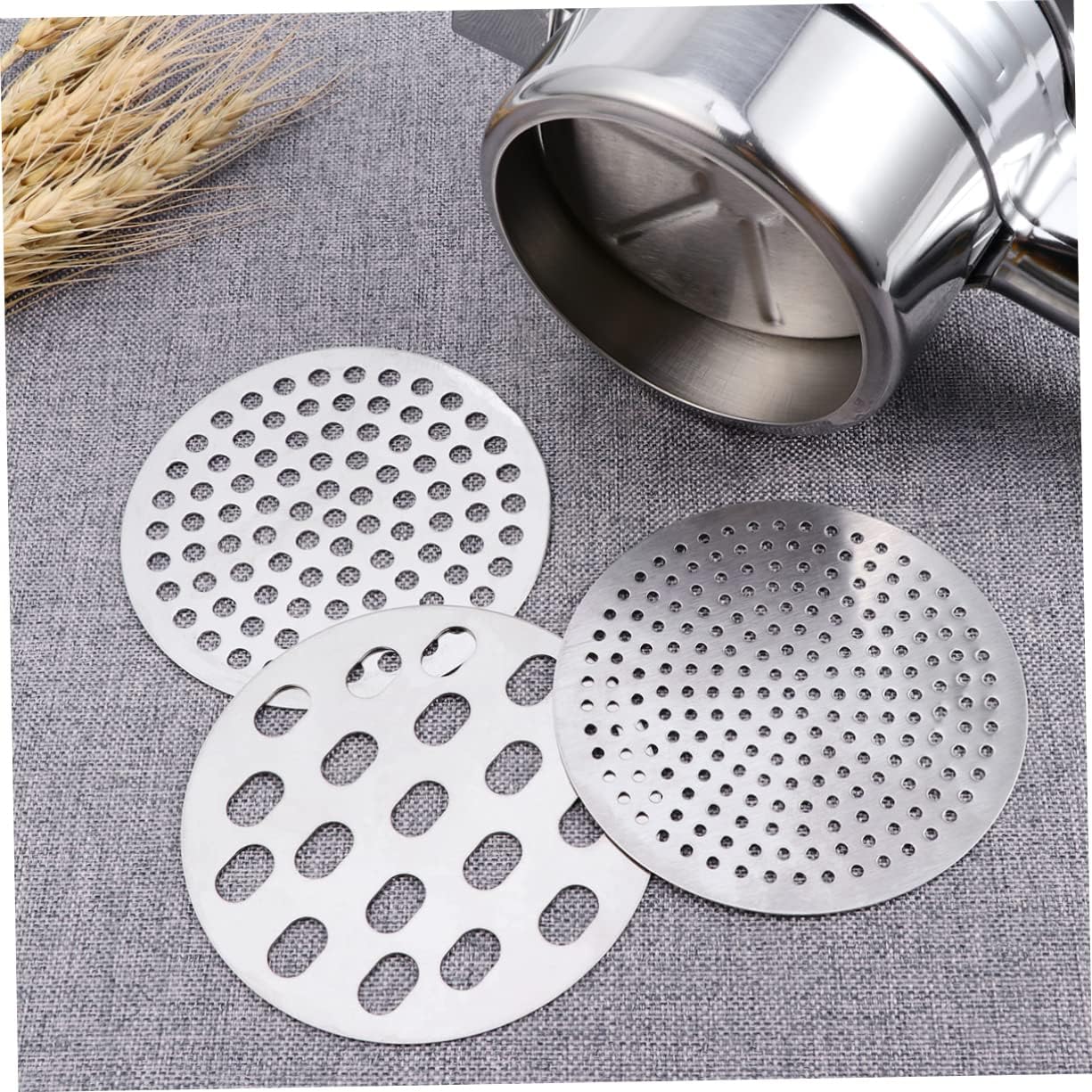 LIFKOME Style Potato Press Fine Strainer Food Strainer Fruit Masher Multi-use Dishwasher Safe
