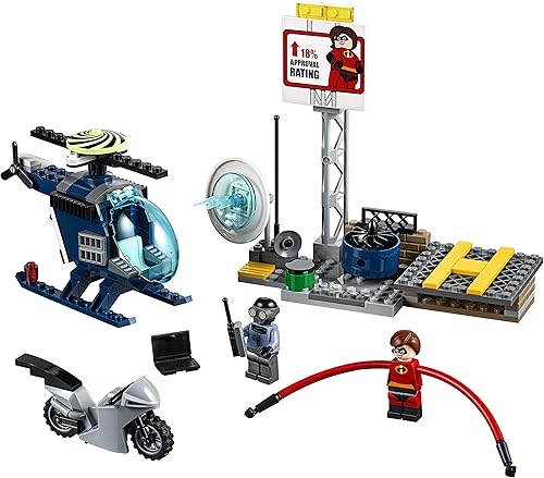 Miniatura 2 de LEGO Juniors4+ The Incredibles 2 Elastigirl's Rooftop Pursuit 10759 Kit de construcción (95 piezas)