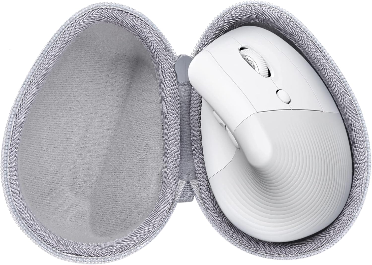 Aenllosi Hard Carrying Case Replacement for Logitech Lift Vertical Ergonomic Mouse (Grey) - Image 2