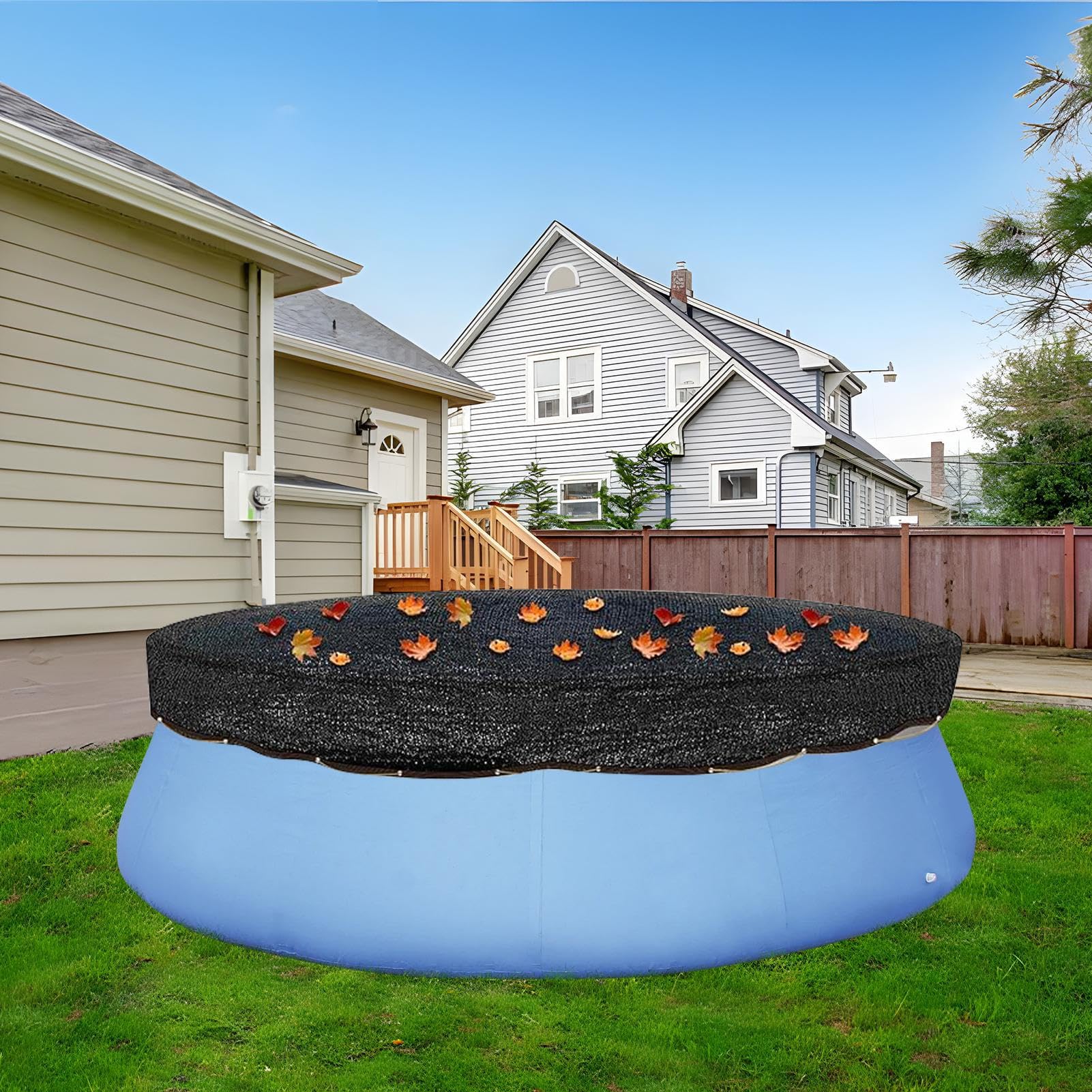 Filet de Piscine – Matériau Respirant, Protection Piscine | Taille Ronde
