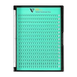 VAVALASH Premade Fans Eyelash Extensions 320 Fans 5D 6D 8D 10D 12D 0.05 0.07 Thickness C/D Curl Middle Stem Pointy Base Premade Fans Russian Volume Lash Extensions (320 Fans-6D-0.07-C-8-15mm)