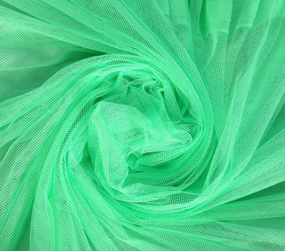 Multicolor Soft Cotton Mosquito net Double Bet kung Size (7x8, Green) - Image 3 thumbnail