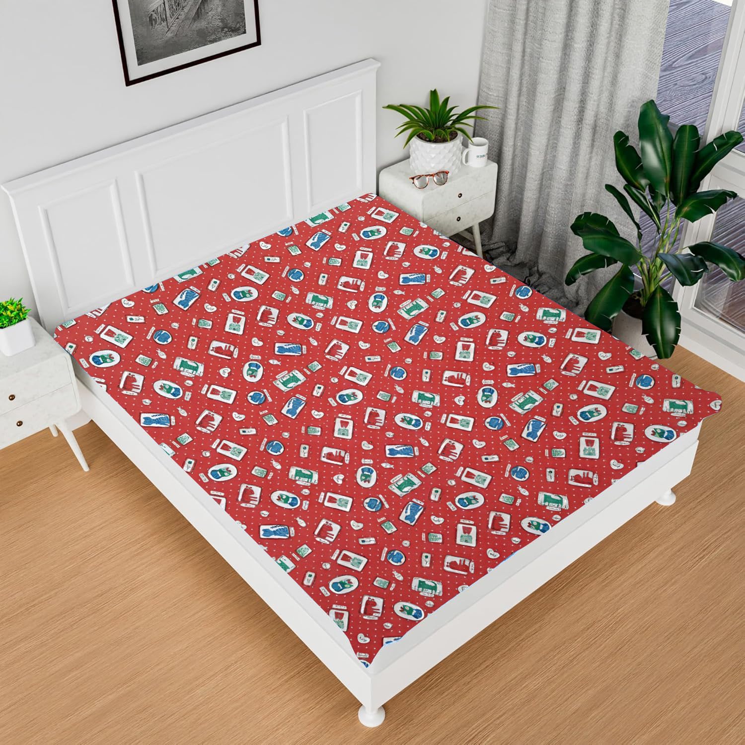 Waterproof Baby Bed Sheet - Protect & Style -30
