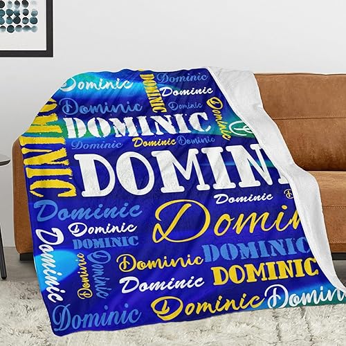 Miniatura 9 de Manta personalizada con texto, manta personalizada para adultos, niños (03, 30 x 40)