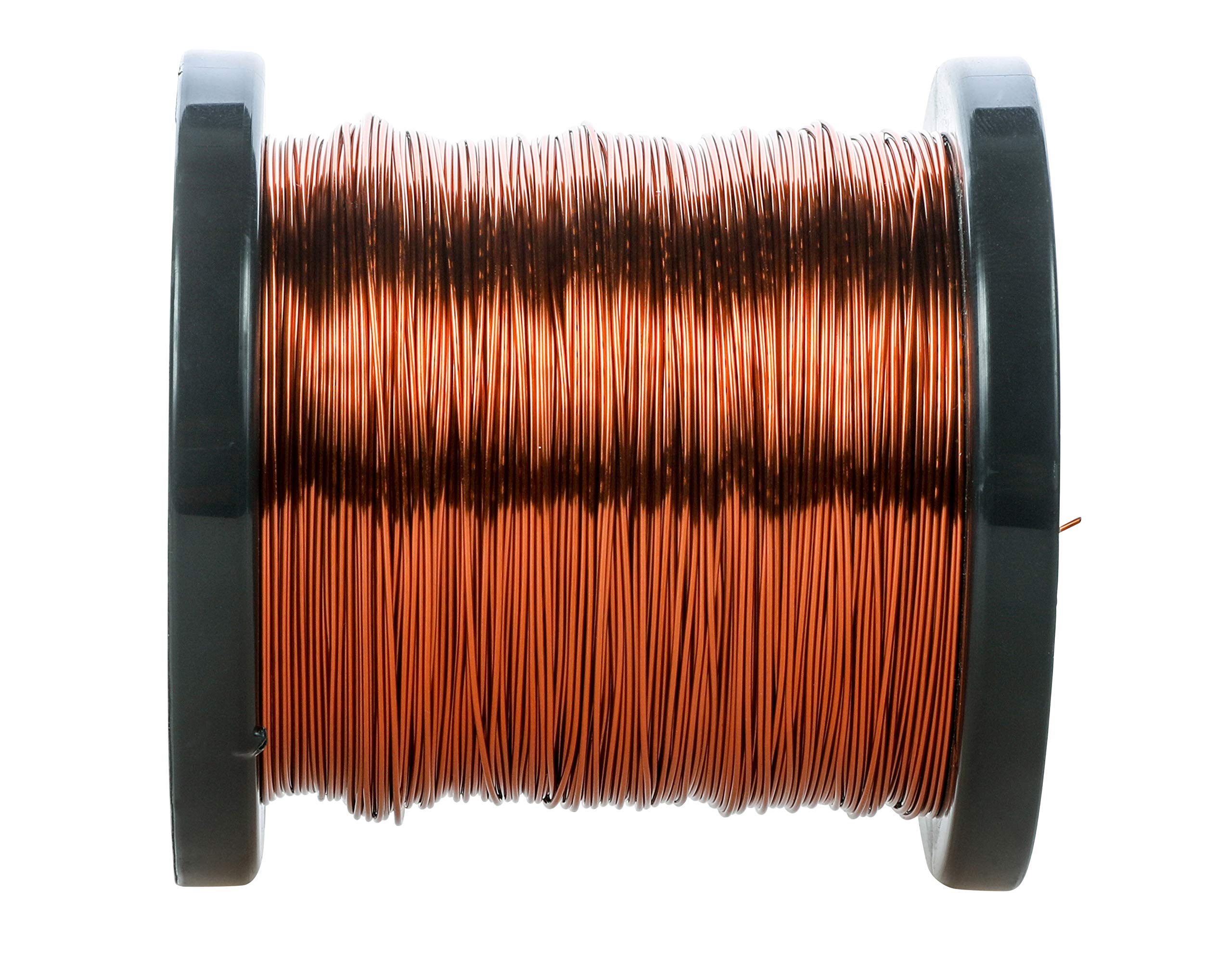 Kupferlackdraht W210 Ø 0,85 mm 2 kg, ca. 385m - CU Lackdraht Grad 2 CUL Kupferdraht Gewicht 2 Kilogramm Durchmesser 0,85 Millimeter Wickeldraht Kupfer Draht nach IEC 60317-13