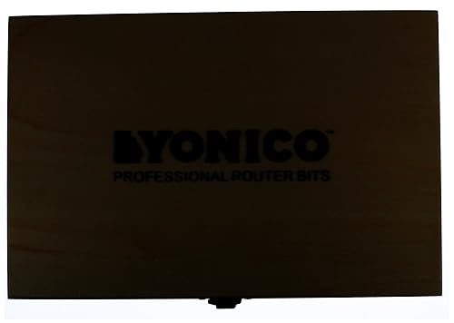 Miniatura 6 de YONICO Juego de brocas de enrutador de 15 brocas, vástago de 12 pulgada 17150 con punta de carburo profesional, ensenada, chaflán, bisel, cola de