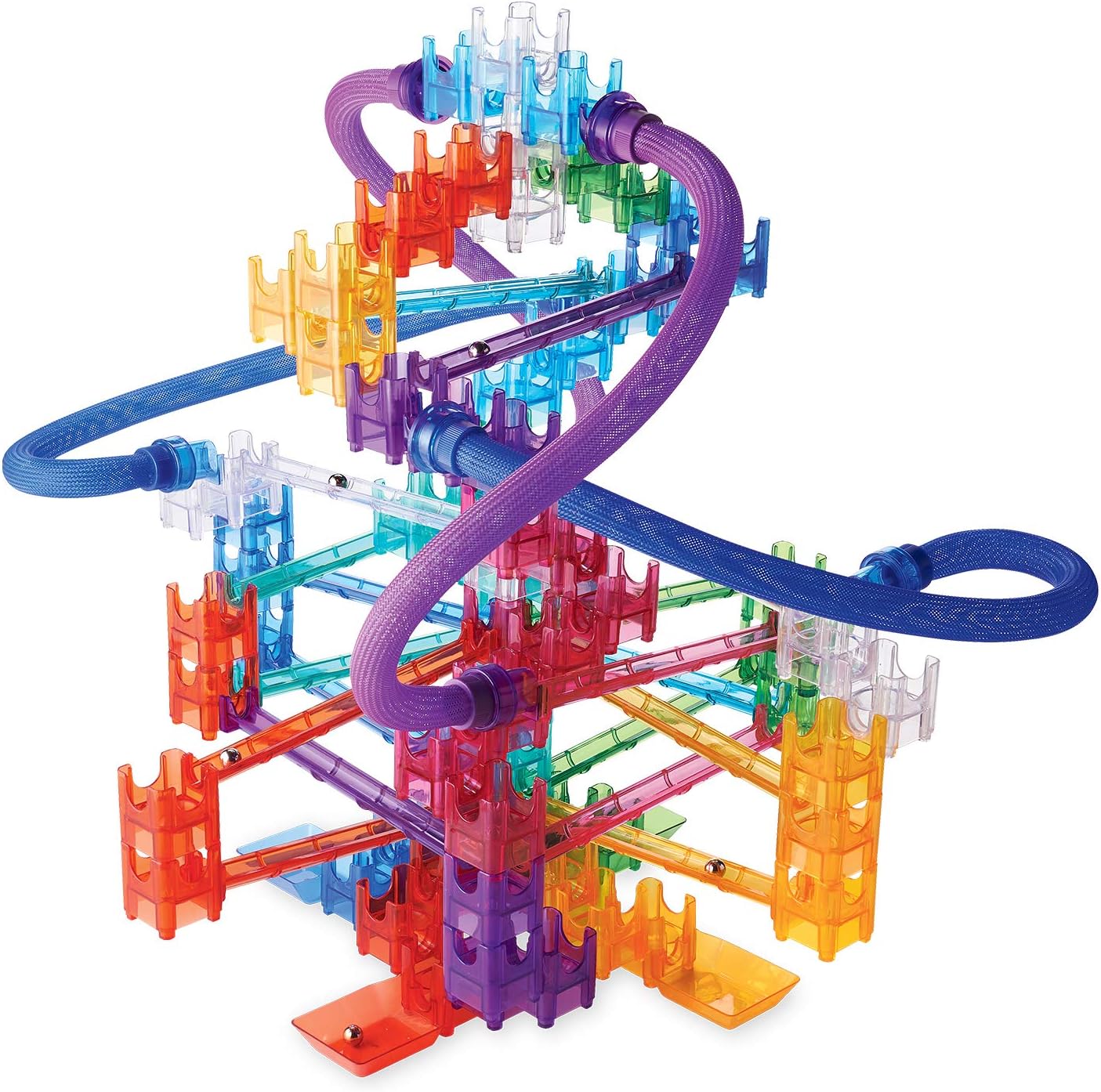 Exclusive Discount 80% Offer MindWare Q-BA-Maze Marble Run Building Set: 138+ Rails Extreme Set Best Review MindWare Q-BA-Maze Marble Run Building Set: 138+ Rails Extreme Set