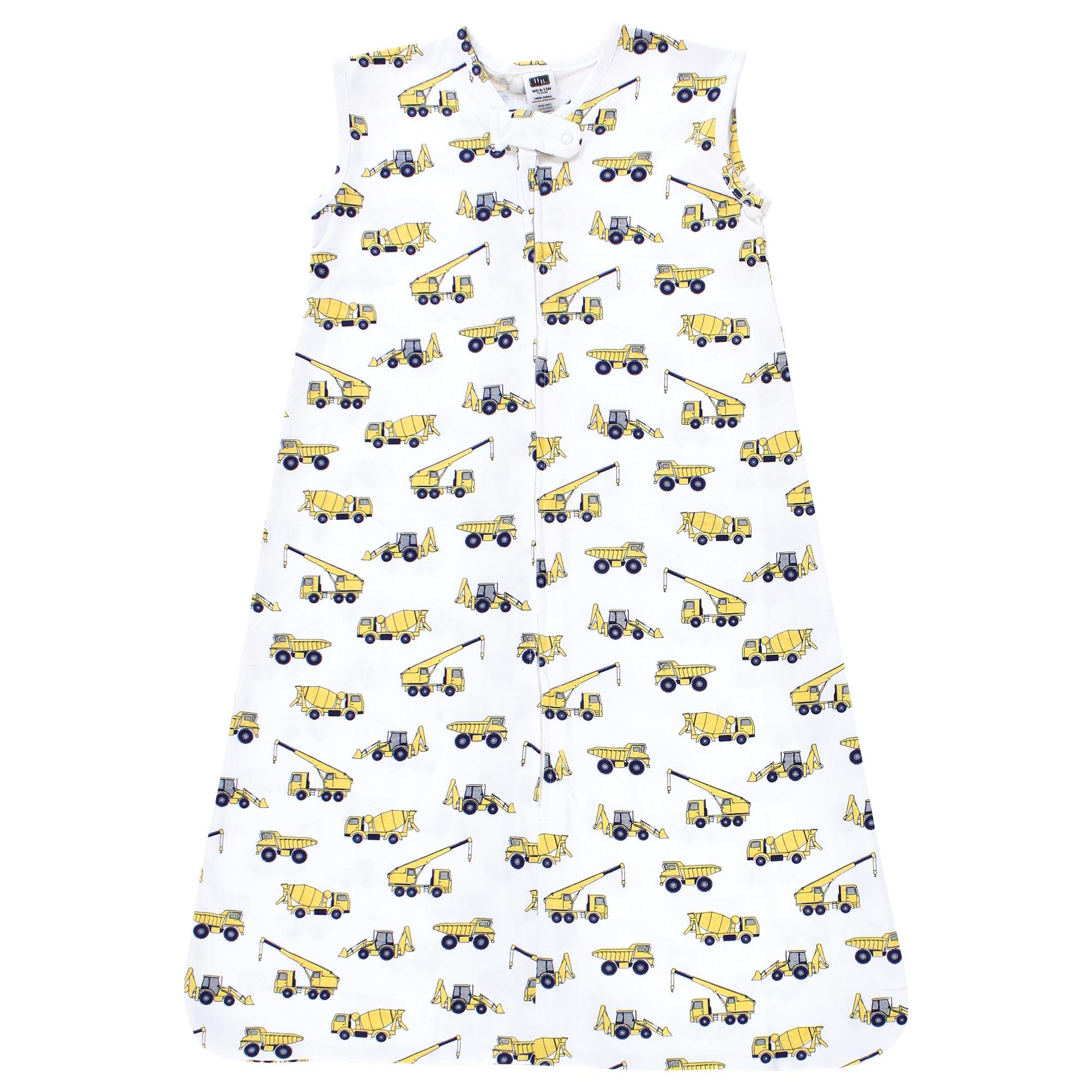 Hudson Baby Unisex BabyCotton Sleeveless Wearable Sleeping Bag, Sack, Blanket