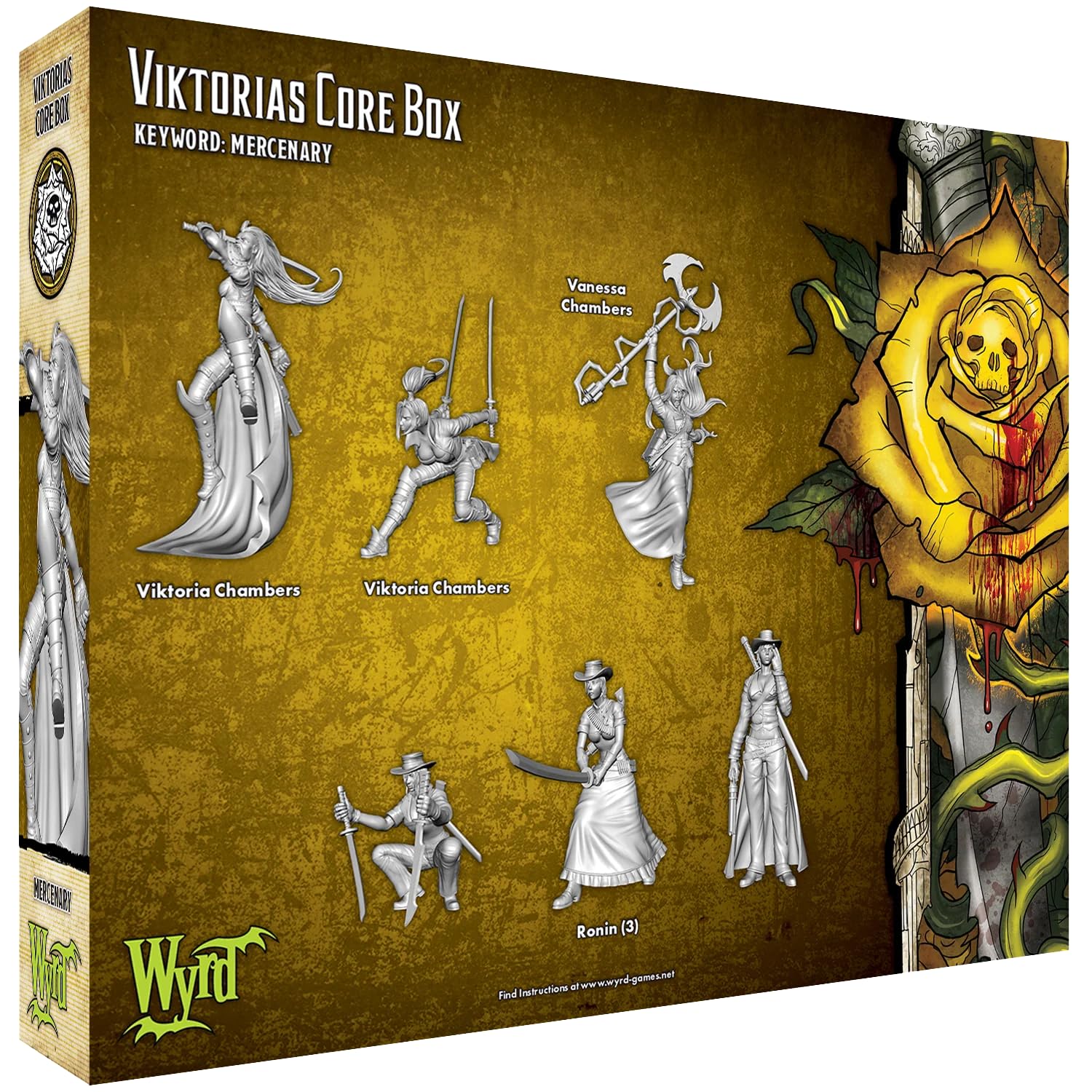Amazon.com: Malifaux Third Edition Outcasts Viktorias Core Box