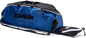 Franklin Sports Youth Baseball Bat Bag - Kids Teeball, Softball, Baseball Equipment Bag - Holds Bat, Helmet, Cleats and More