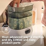 Baby Brezza Sterilizer Séchoir avancé + Bouteille & Mélange de lait maternel et de lait chaud, stérilisation, séchage & Système de chauffage/Bundle & Enregistrer