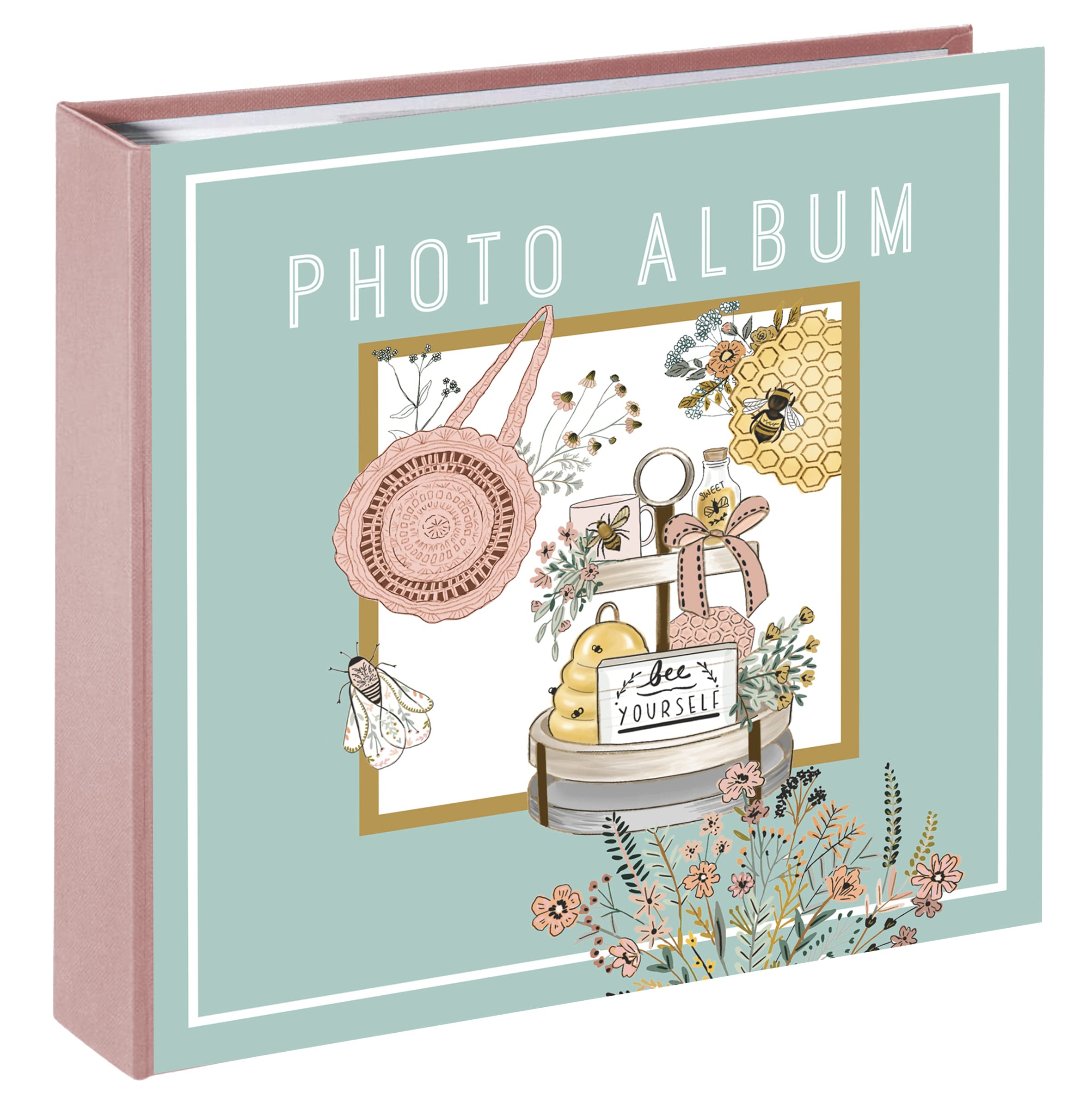 Robert Frederick - Álbum de fotos de retratos en caja de regalo, diseño de Beatrix Potter, capacidad para 100 fotografías