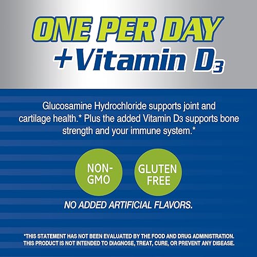 Miniatura 3 de Siglo XXI Glucosamine Chondroitin Complejo Plus MSM avanzada Plus D de triple Fuerza tabletas 80Count