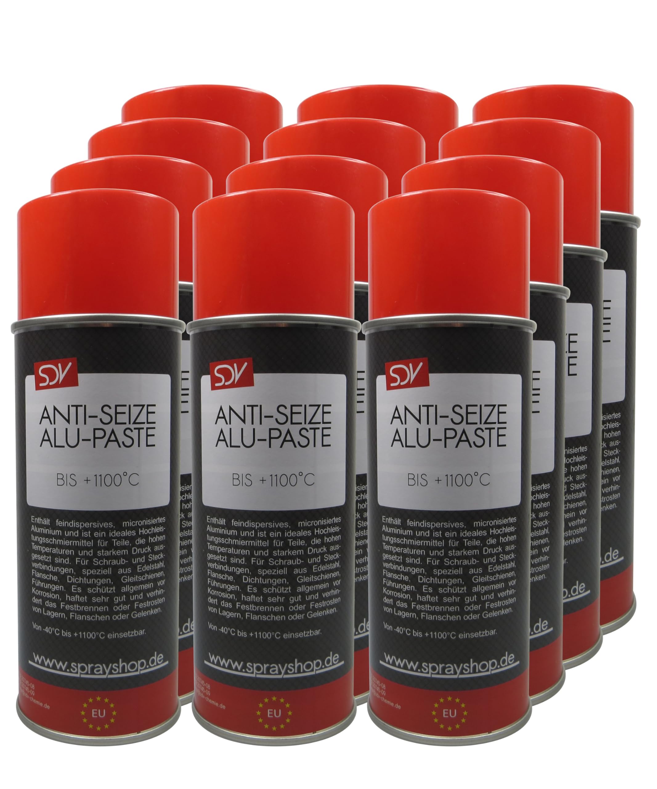 SDV Chemie Aluminiumpaste 12x 400ml Anti Seize